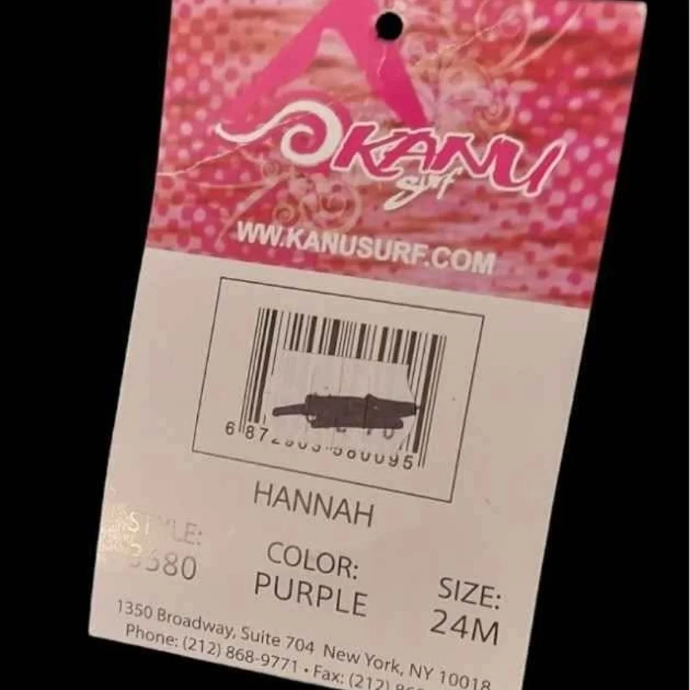 NWT Kanu Surf Kid's Pink One-Piece Swimsuit